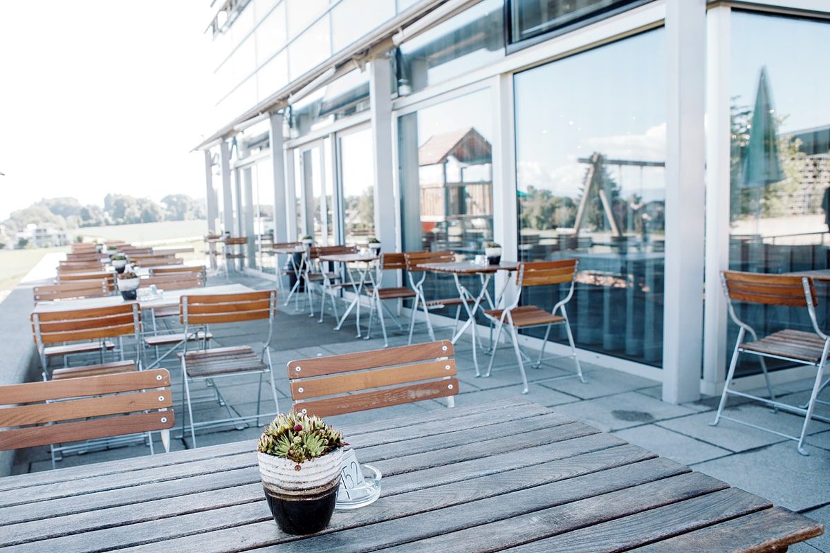 Restaurant Le Jardin in Muntelier