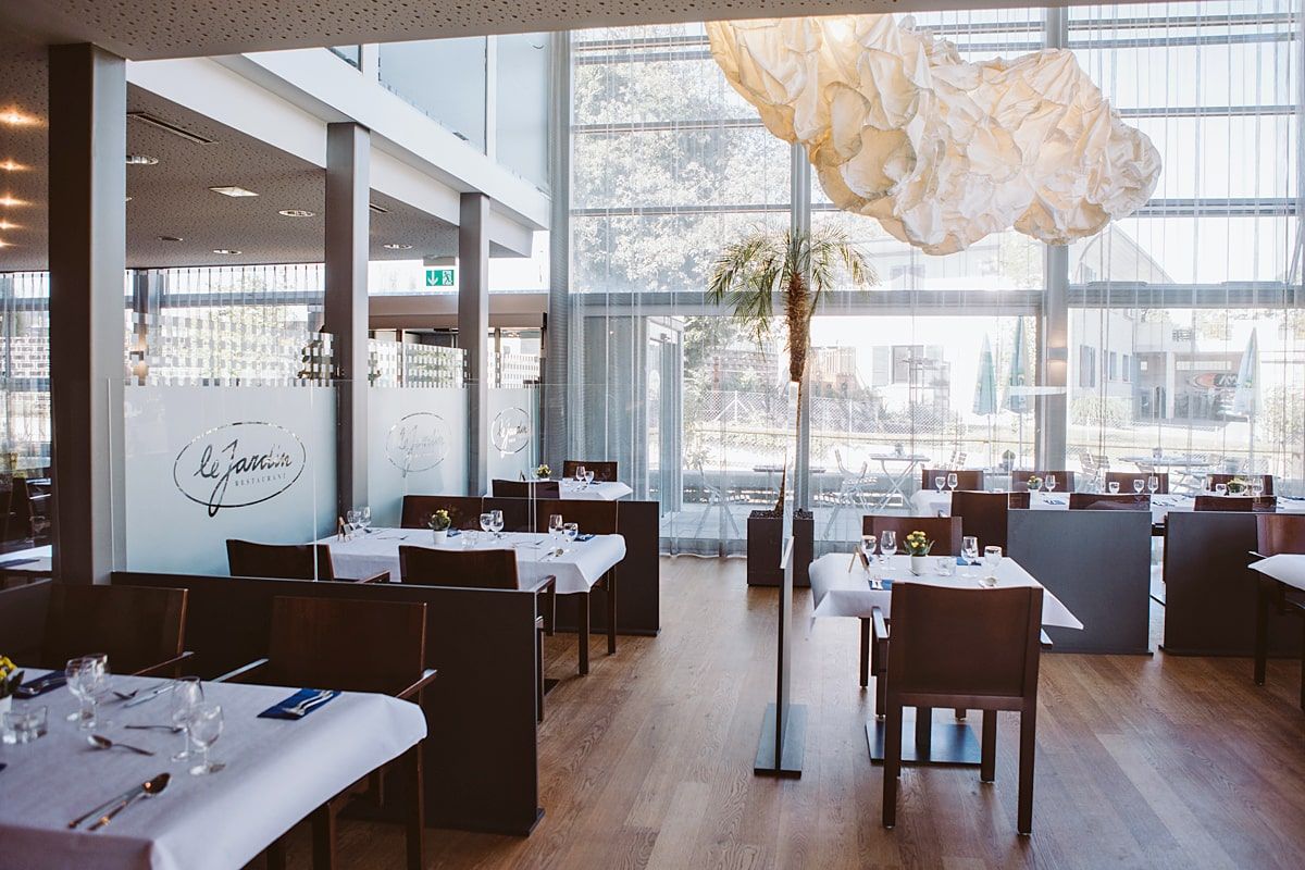 Restaurant Le Jardin in Muntelier