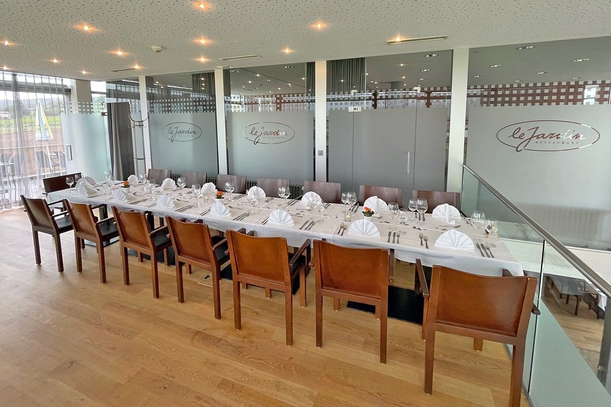 Restaurant Le Jardin in Muntelier