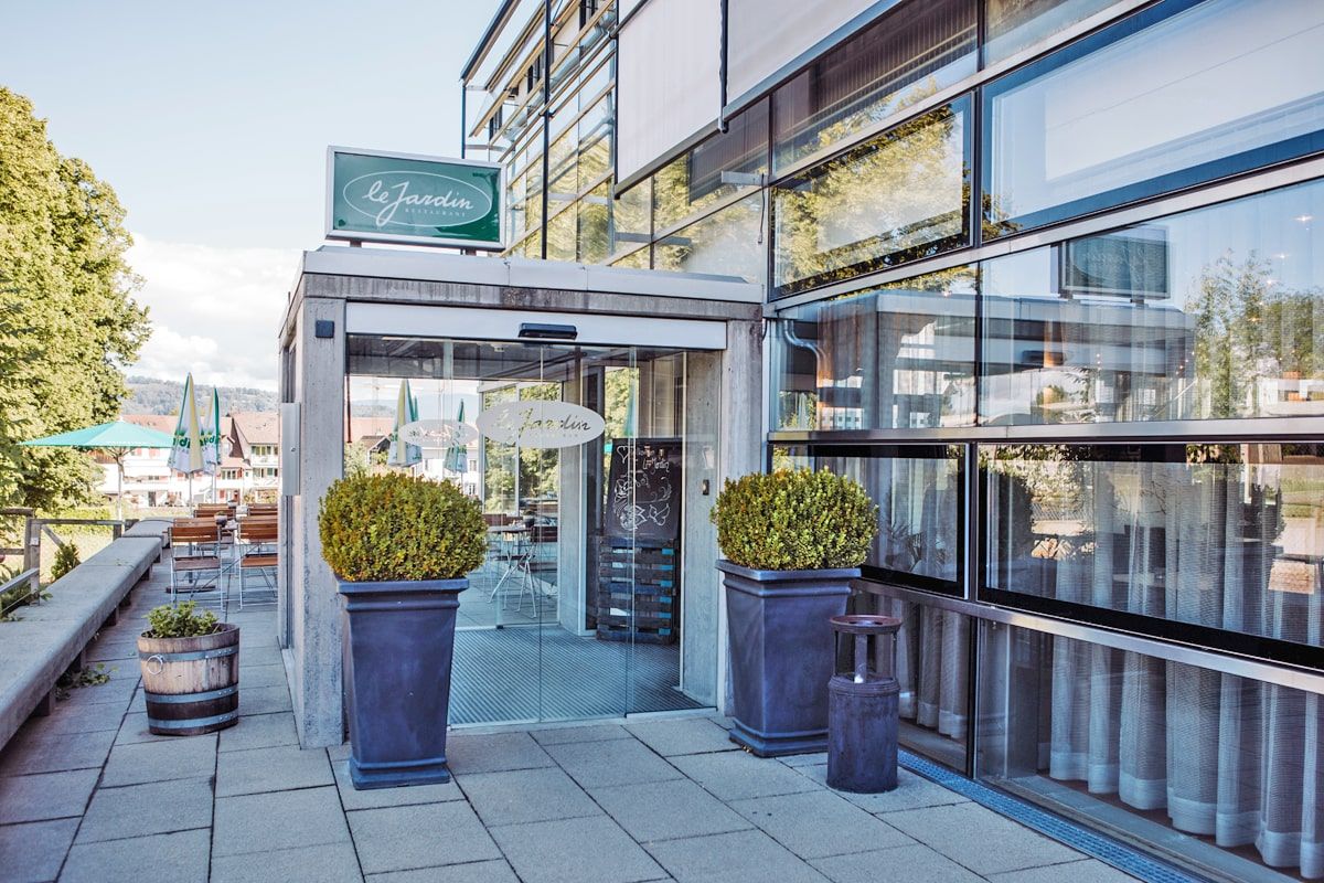 Restaurant Le Jardin in Muntelier